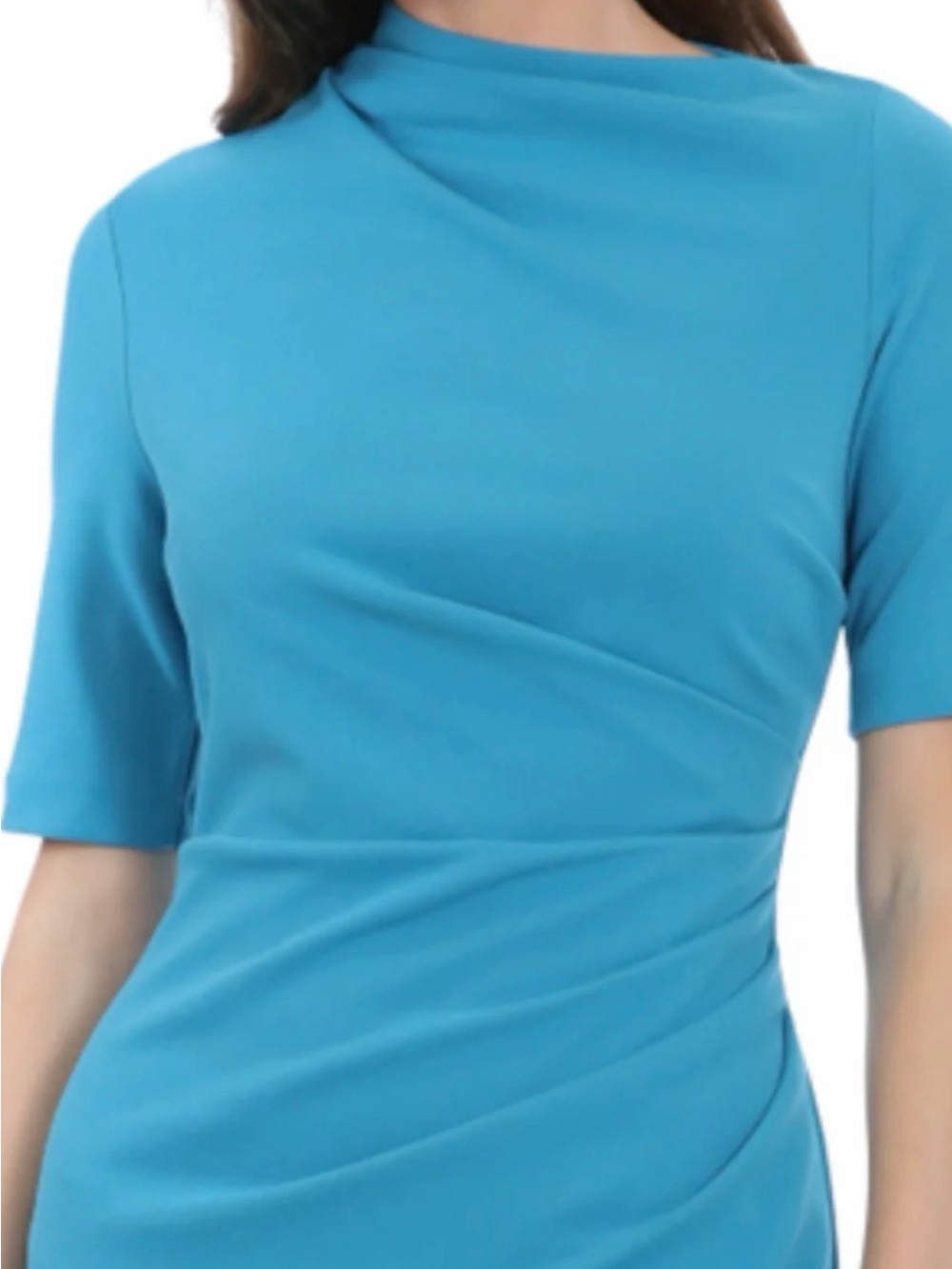 Maggy London Teal Midi Sheath Dress